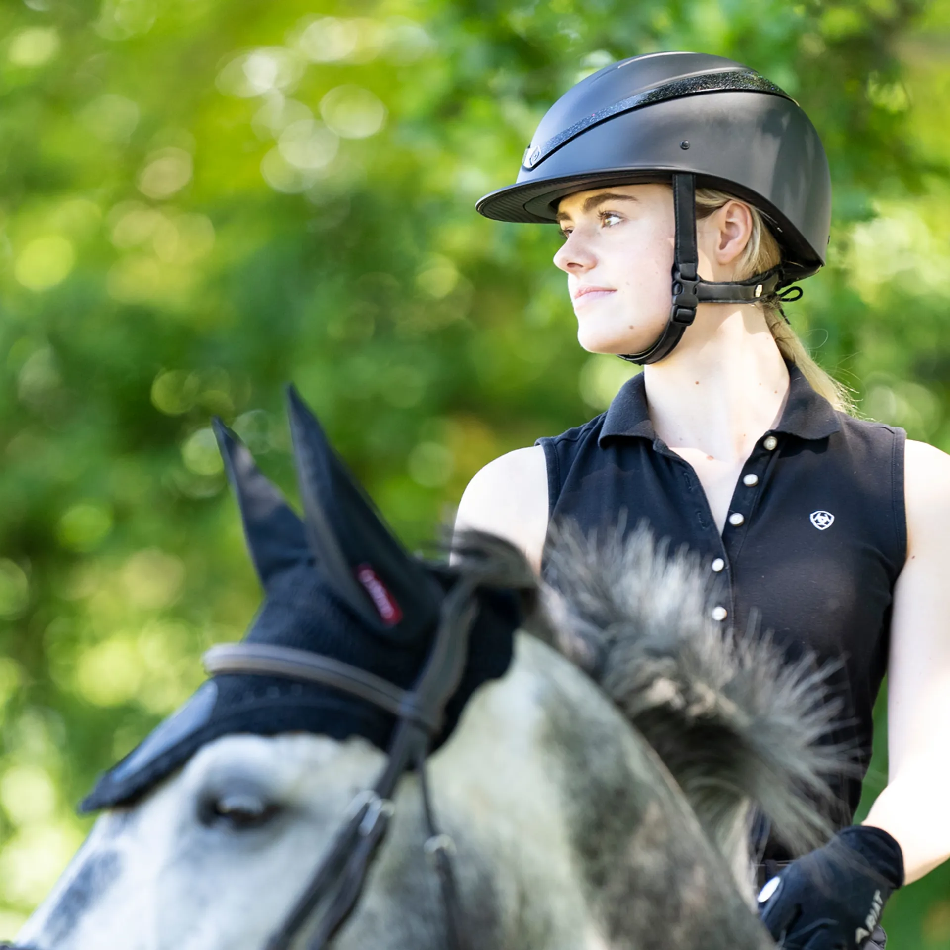 Charles Owen This Esme Luna Riding Hat Black