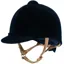 Charles Owen Fian Velvet Riding Hat - Navy