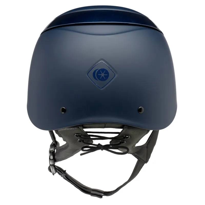Charles Owen Luna Riding Hat - Midnight/Gloss Ring-2
