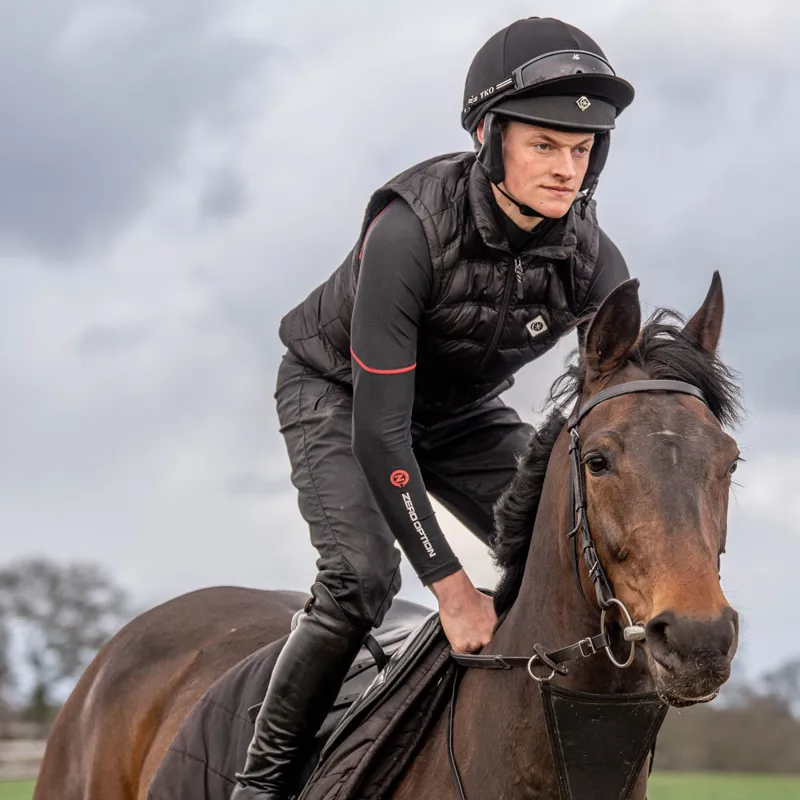 Charles Owen Race II Skull Riding Hat with Removable Liner - Black-5