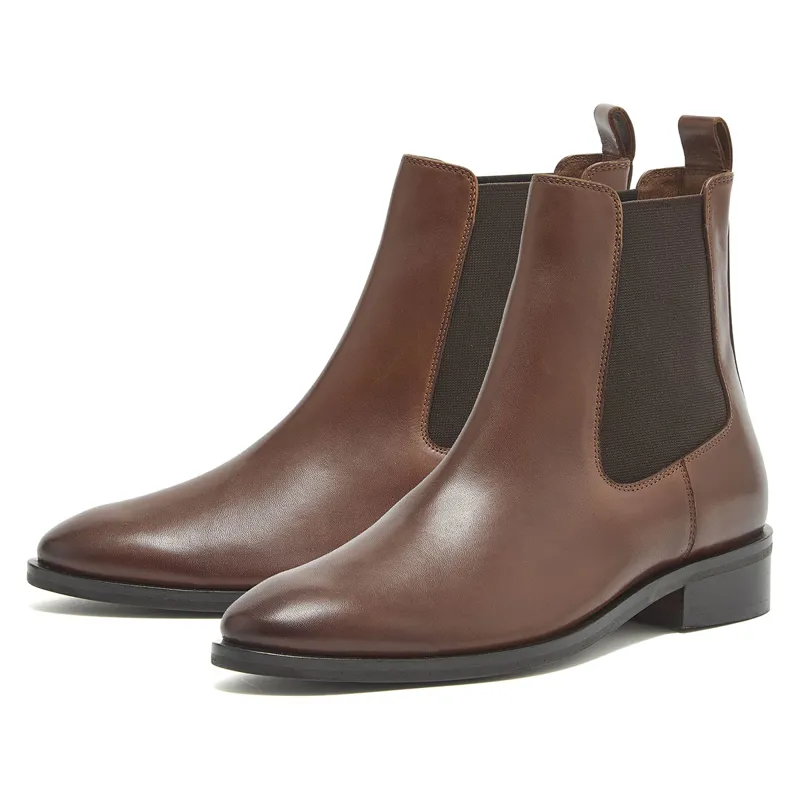 Chatham Allerton Ladies Premium Leather Chelsea Boots -Tan