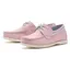 Chatham x Joules Jetty Lady Canvas Boat Shoes - Pink