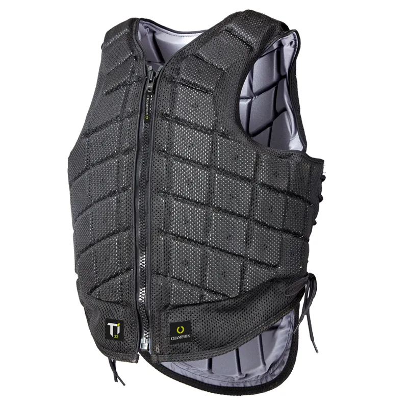 Champion Titanium Ti22 Adults Body Protector - Black
