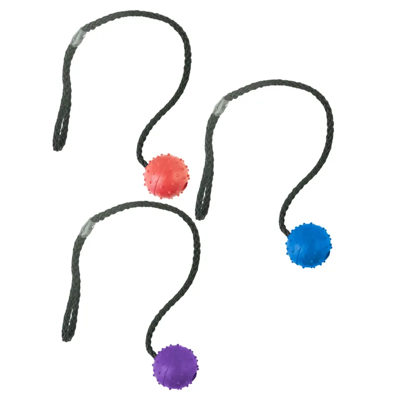 Classic Pet Products Pimple Ball and Rope Dog Toy - Assorted