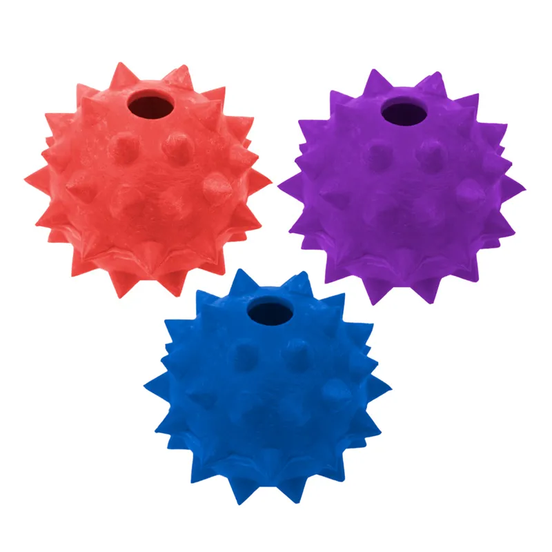 Classic Pet Products Rubber Spike and Bell Dog Toy - Assorted