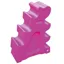 Classic Showjumps Pro-Jump Single Sloping Block - Pink