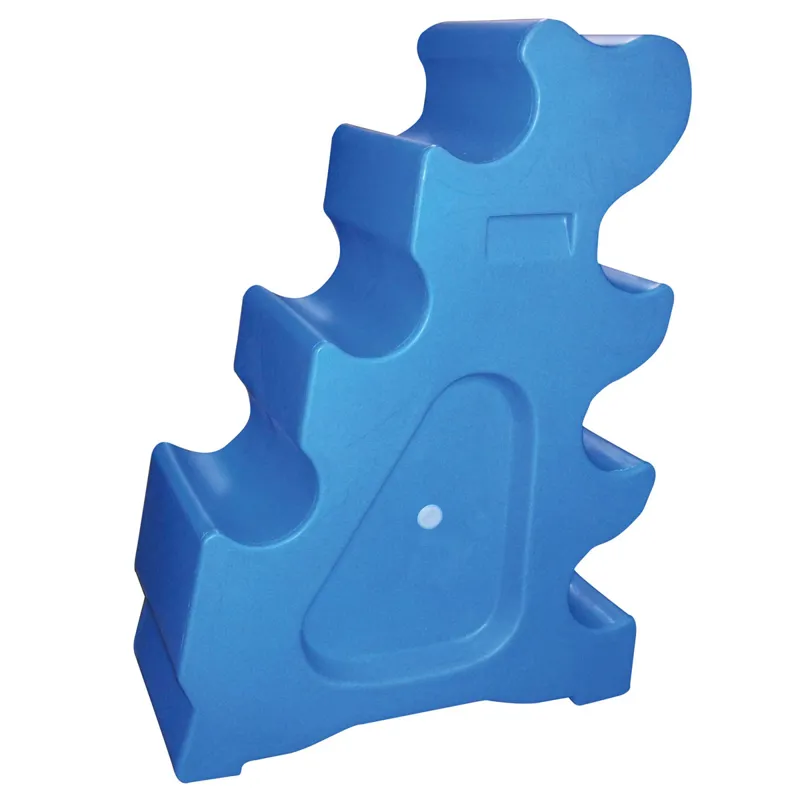 Classic Showjumps Pro-Jump Single Sloping Block - Blue