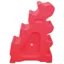 Classic Showjumps Pro-Jump Single Sloping Block - Red