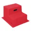Classic Showjumps Standard Two Tread Mounting Block - Red