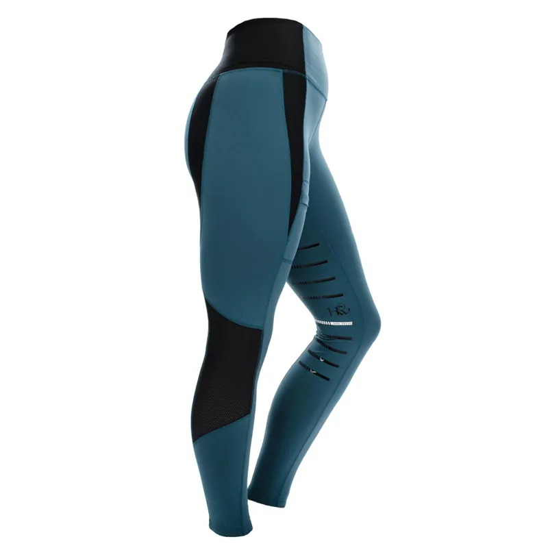 Horseware Tech Riding Tights - Petrol Blue