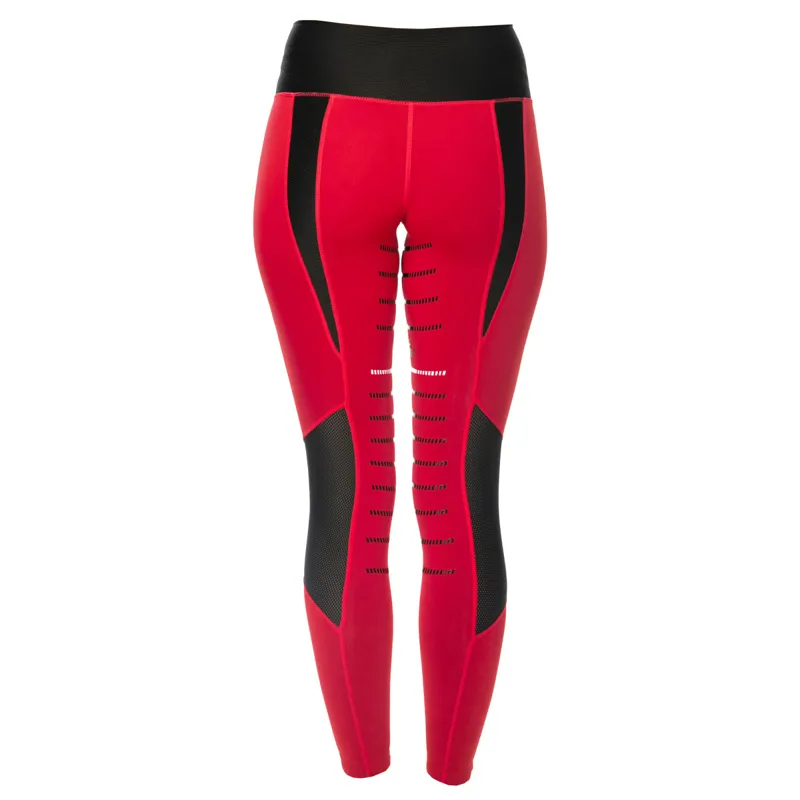 Horseware Tech Riding Tights - Red-1