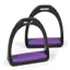 Compositi Premium Profile Adults Stirrups - Purple