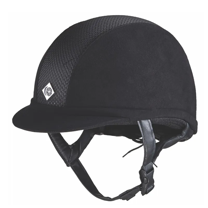 Charles Owen Ayr8 Plus Riding Hat - Black