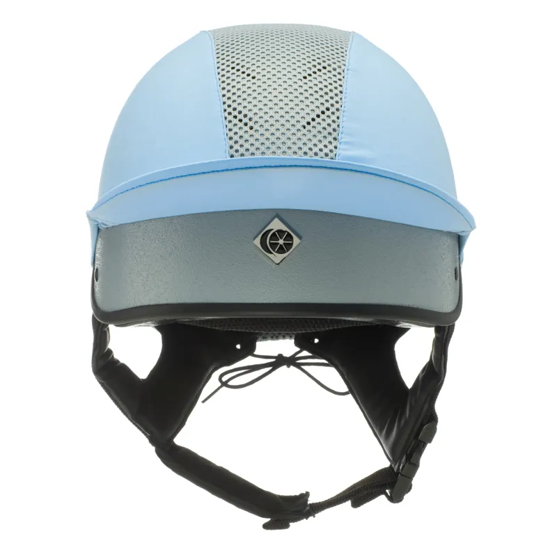 Charles Owen This Esme JS1 Pro Riding Skull Hat - Silver-2