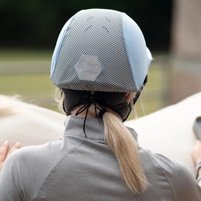 Charles Owen This Esme JS1 Pro Riding Skull Hat - Silver-5