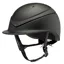 Charles Owen Luna Riding Hat - Black Matt/Matt Ring