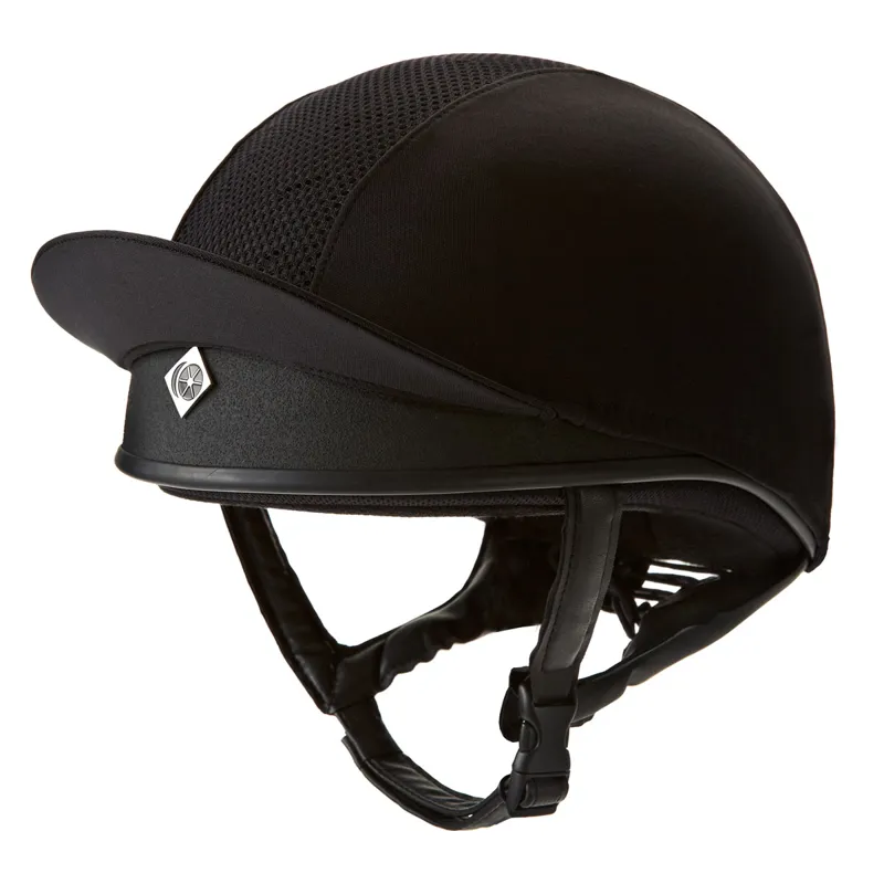 Charles Owen Pro II Plus Skull Riding Hat - Black