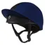 Charles Owen Pro II Hat Silk with Vent - Navy