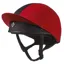Charles Owen Pro II Hat Silk with Vent - Red