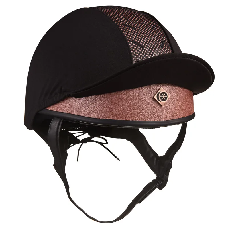 Charles Owen Pro II Plus Skull Riding Hat - Rose Gold-1