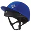 Charles Owen Traditional Riding Hat Silk with No Vent - Royal Blue