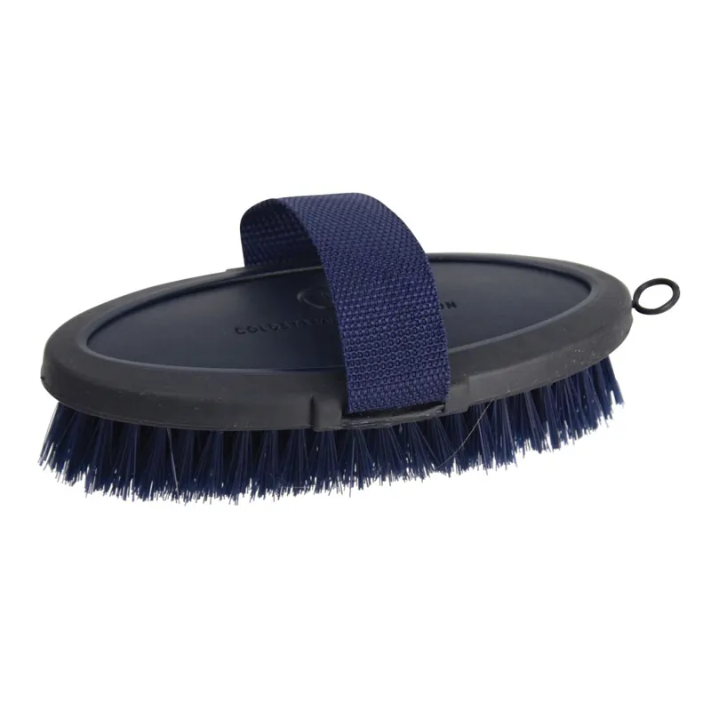 Coldstream Faux Leather Body Brush - Navy/Black