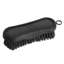 Coldstream Faux Leather Face Brush - Charcoal/Black