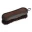 Coldstream Faux Leather Face Brush - Brown/Black