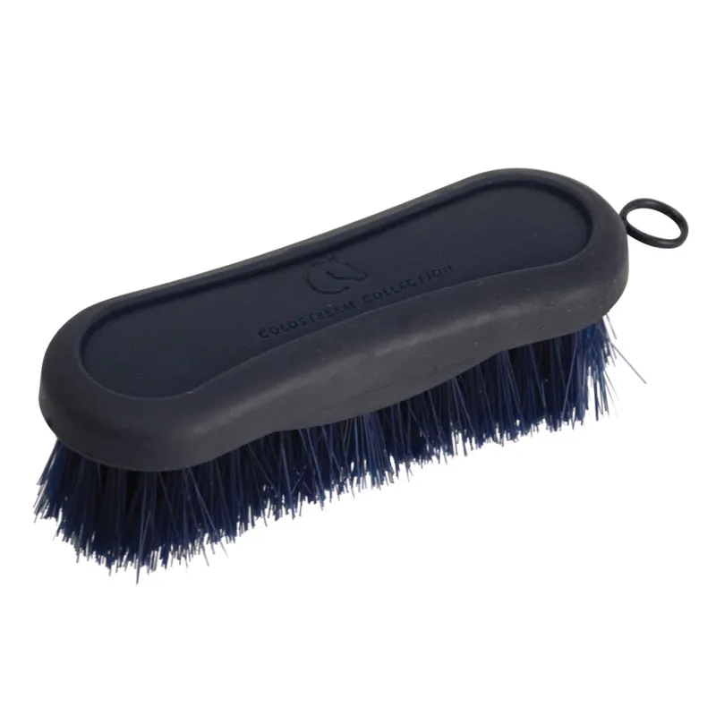 Coldstream Faux Leather Face Brush - Navy/Black