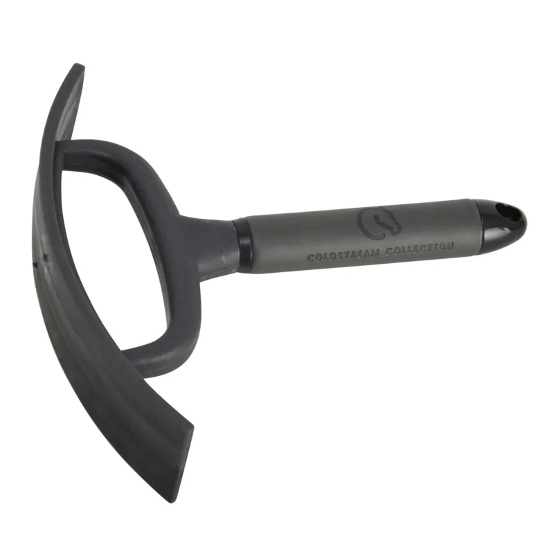 Coldstream Faux Leather Sweat Scraper - Charcoal/Black