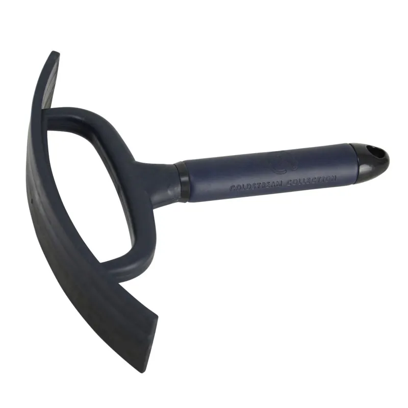 Coldstream Faux Leather Sweat Scraper - Navy/Black