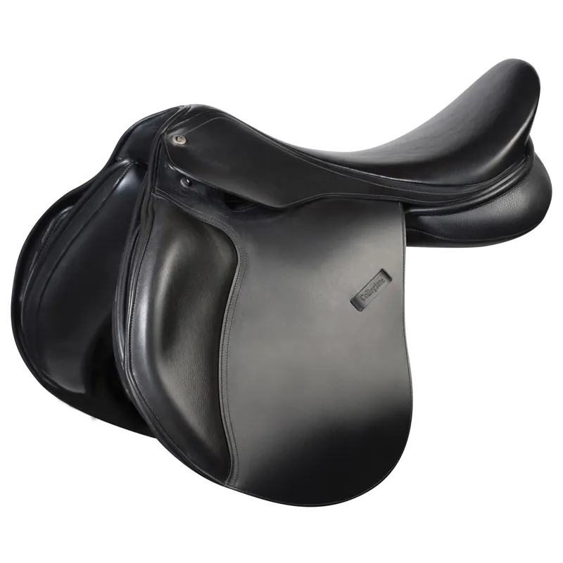 Collegiate Scholar All Purpose Saddle with Round Cantle - Black