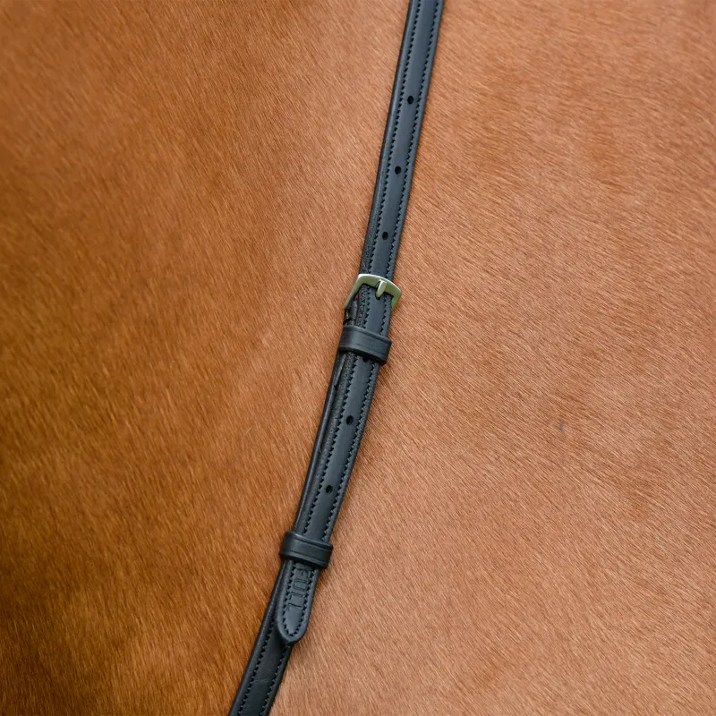 Collegiate ComFiTec Opulux Plain Flat Running Martingale - Black-1