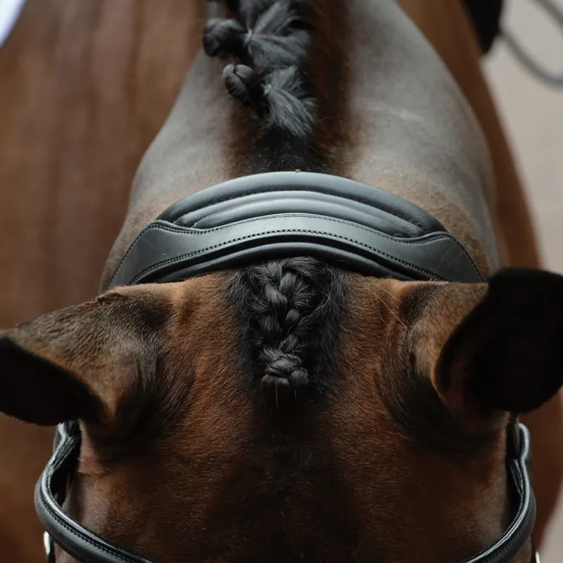 Collegiate ComFiTec Vogue Anatomical Bridle - Black - TRIAL-3