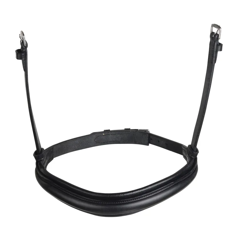 Collegiate Mono Crown Cavesson Noseband - Black