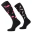 Comodo Novelty Fun Junior Socks - Black/Flamingo