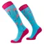 Comodo Novelty Fun Junior Socks - Blue/Flamingo