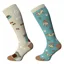 Comodo Novelty Fun Junior Socks - Blue/Jack Russels