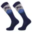 Comodo Novelty Fun Junior Tall Riding Socks - Large Horse/Blue