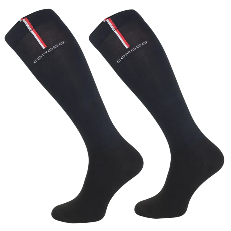 Comodo Ladies Performance Riding Socks - Black