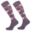 Comodo Soft Feel Junior Girls Tall Riding Socks - Violet Pink