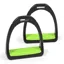 Compositi Premium Profile Junior Stirrups - Bright Green