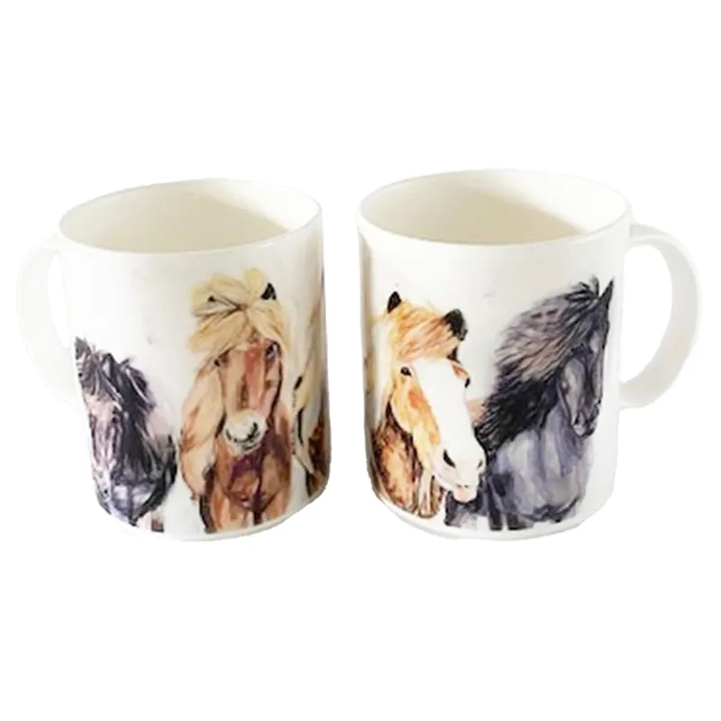 Country Creation Fine Bone China Mug - Pony Pals-1