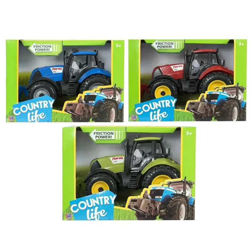 Country Life Friction Control Tractor Toy - Various