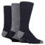 Country Pursuit Mens Water Repellent Boot Socks 3 Pack - Navy