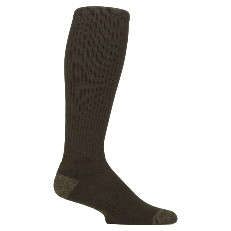 Country Pursuit Mens Water Repellent Long Boot Socks - Forest Green