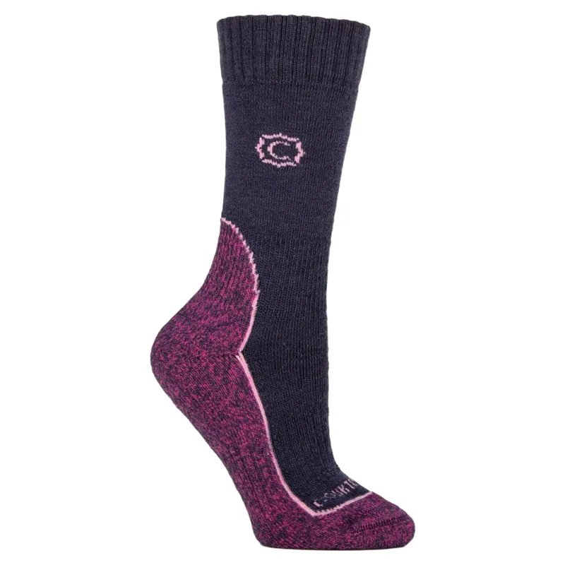 Country Pursuit Ridgeway Womens Hiking Socks - Navy