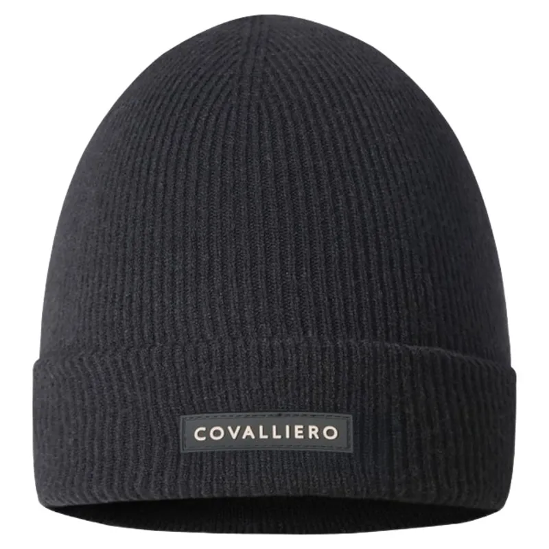 Covalliero Knitted Beanie - Black