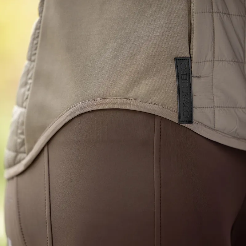 Covalliero Combi Ladies Hybrid Gilet - Taupe-3