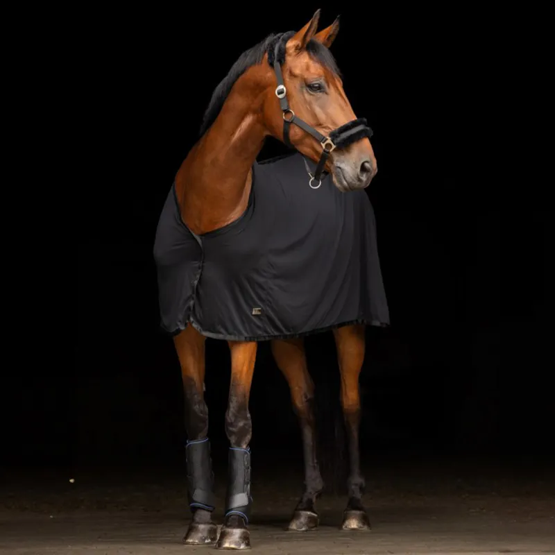 Covalliero Water Cooling Gaiter Horse Boots - Black/Blue-3